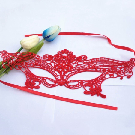 Маска ажурная кружевная 11134-б