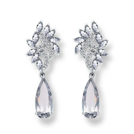 Вечерние, свадебные серьги 1417-а