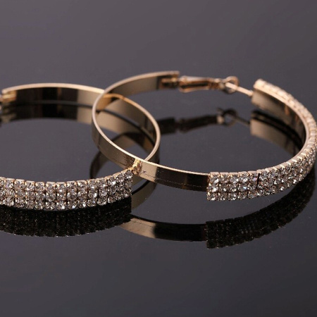 Серьги - кольца 5,9см 1571